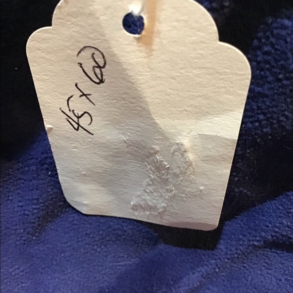 Beautiful hand knitted blanket/throw, 45” x 60”EUC - Picture 7 of 7